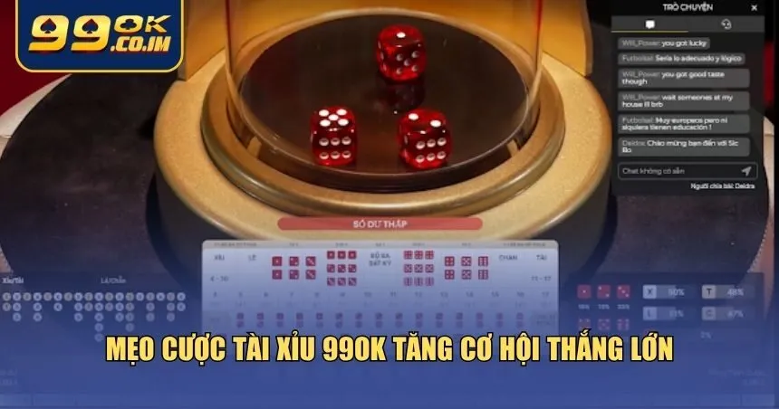 Tài Xỉu 99ok cũng cần chiến lược hợp lý để gia tăng cơ hội chiến thắng